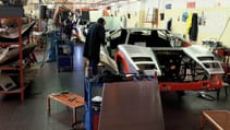 Lamborghini Countach archive assembly line