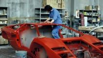 Lamborghini Countach archive assembly line