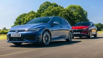 VW Golf R-Line vs Nissan Qashqai Tekna+