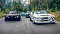 Automobili Amos Integrale Futurista, Volvo P1800 Cyan GT, Kimera Evo37, Totem GT Electric