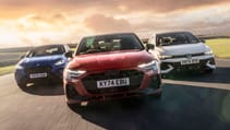 Audi S3, BMW M135, Volkswagen Golf GTI Clubsport