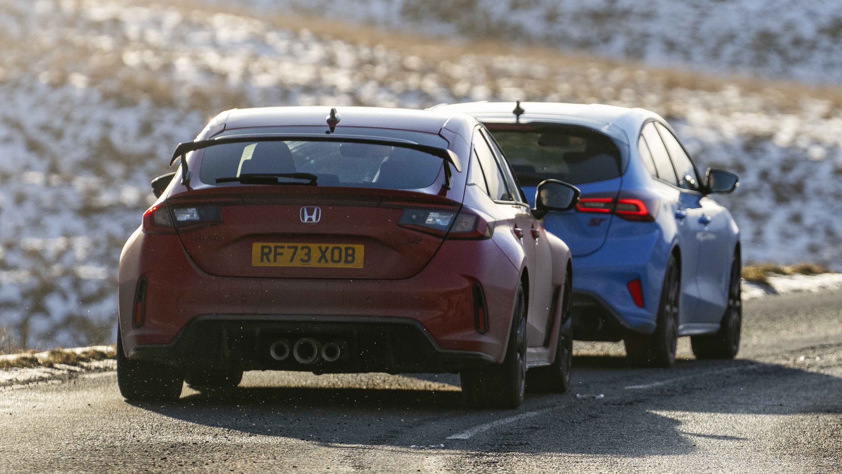 Honda Civic Type R, Ford Focus ST Edition