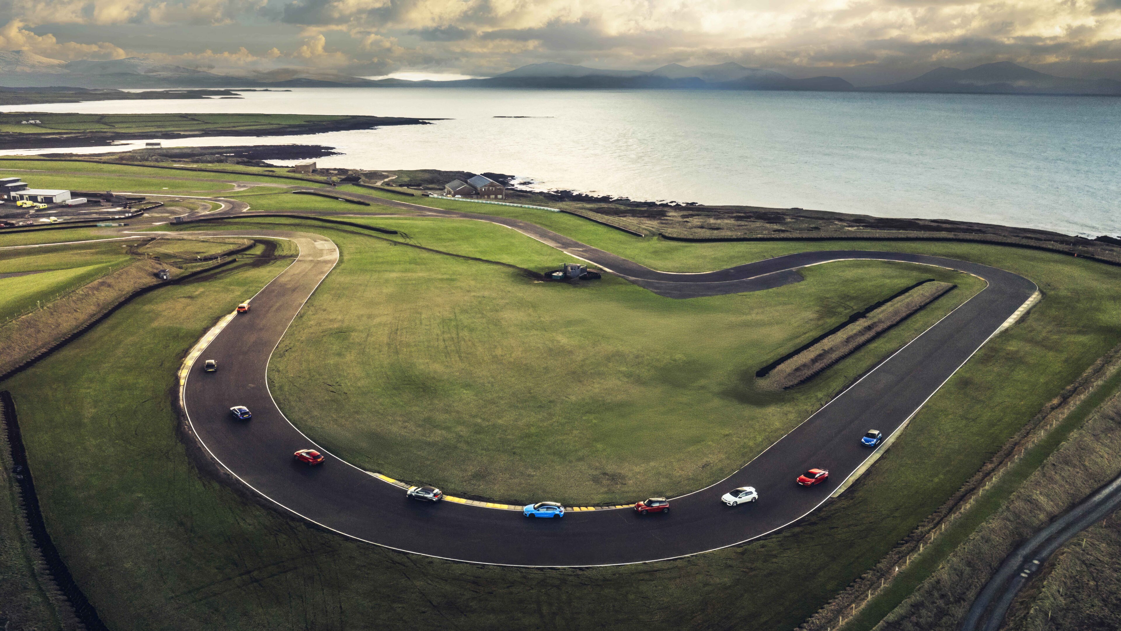 Anglesey, Alpine A290, Audi S3, BMW M135, Cupra Born VZ, Ford Focus ST Edition, Honda Civic Type R, Hyundai Ioniq 5 N, Mini Cooper S, Toyota GR Yaris, Volkswagen Golf GTI Clubsport