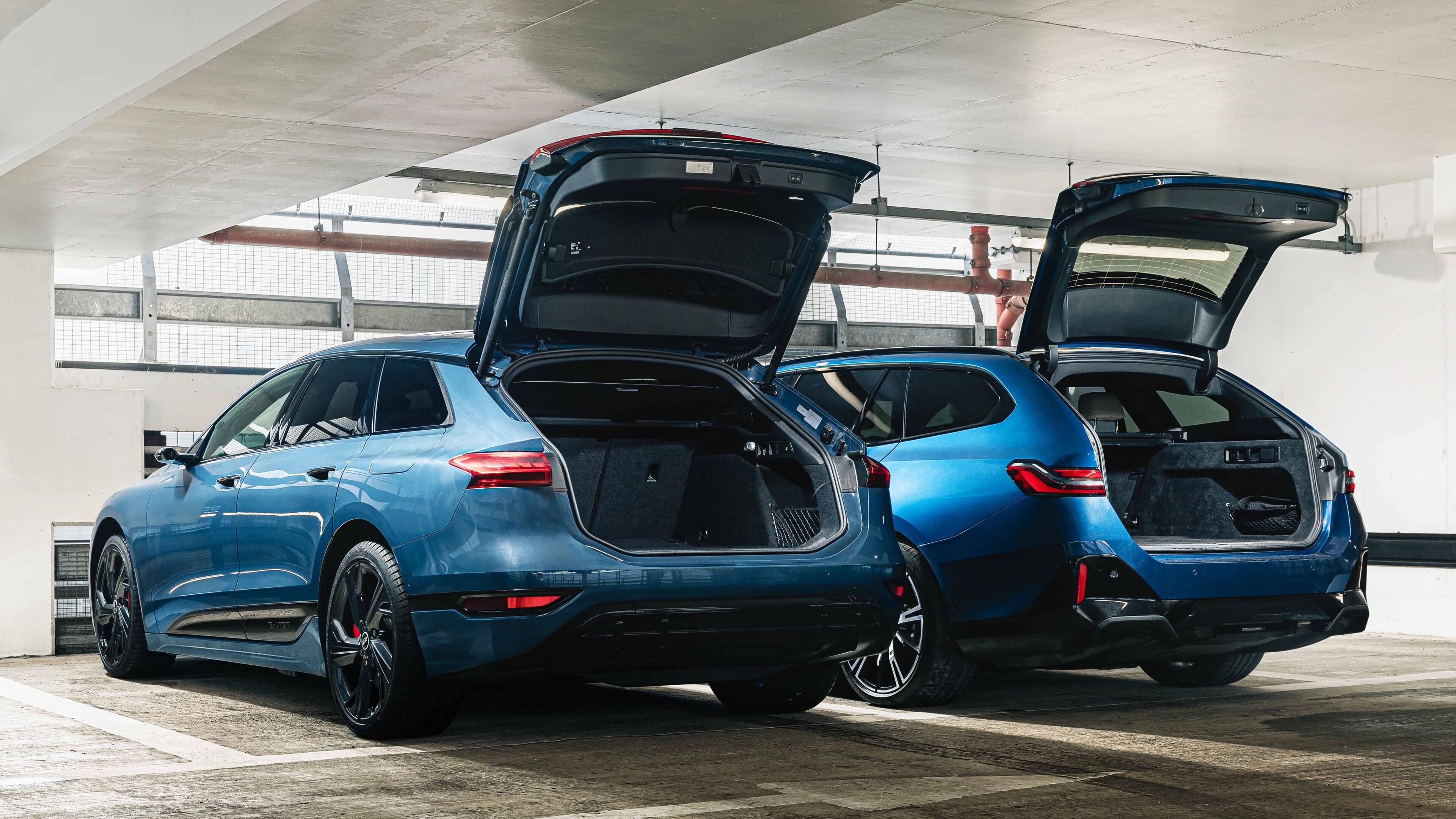 BMW i5 Touring, Audi A6 e-tron Avant