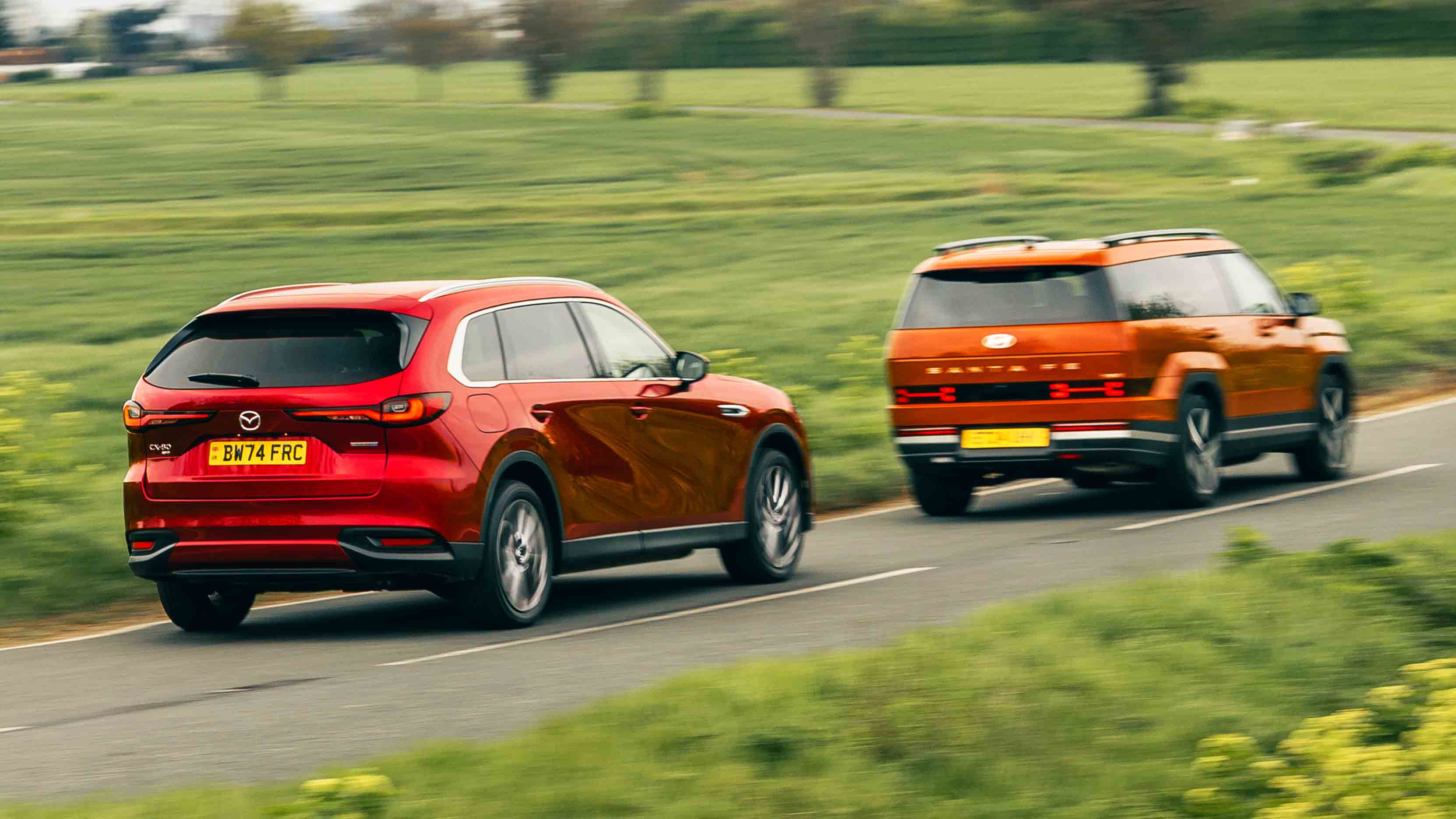 Hyundai Santa Fe, Mazda CX-80