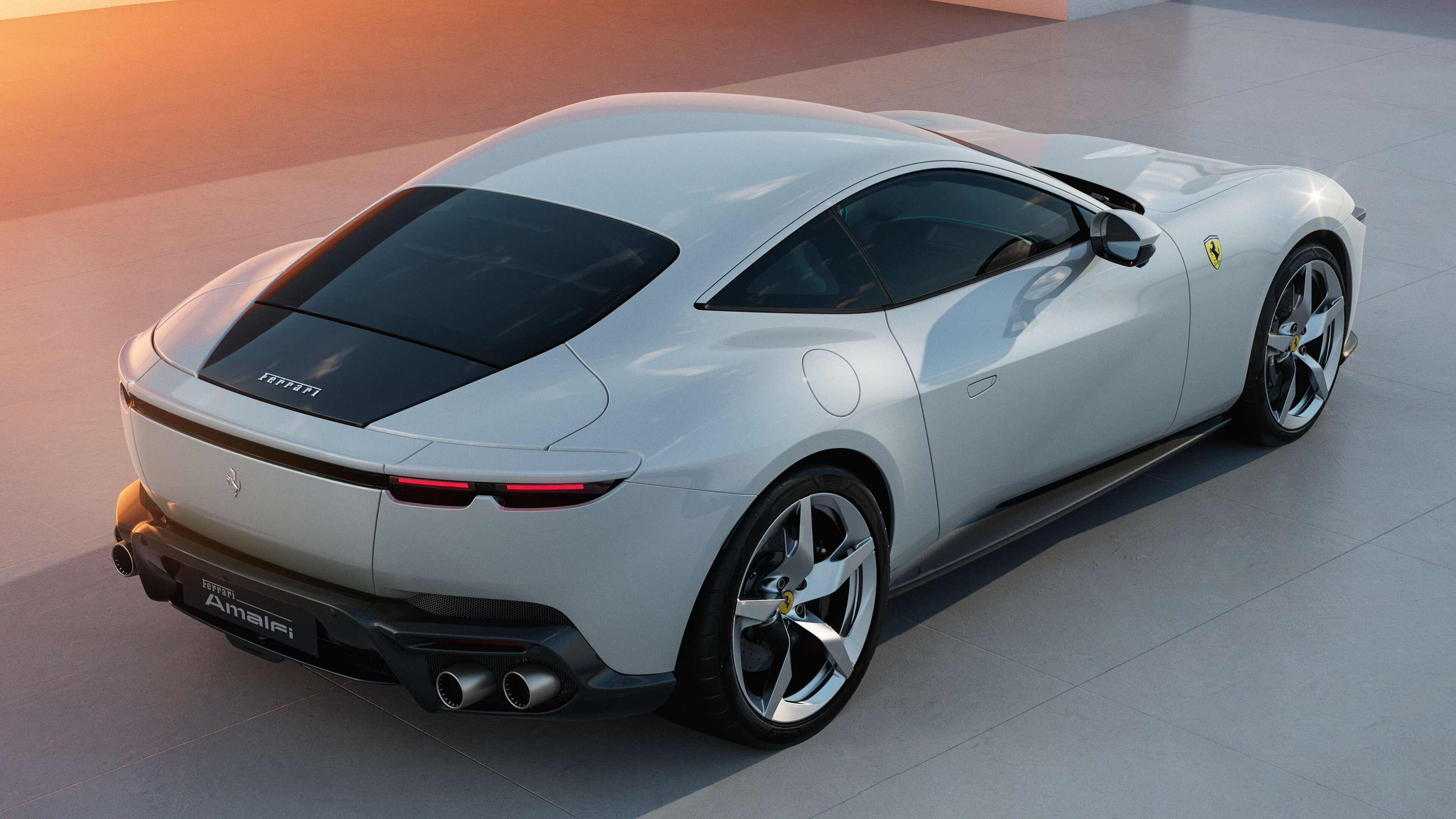 Ferrari Amalfi white 2025