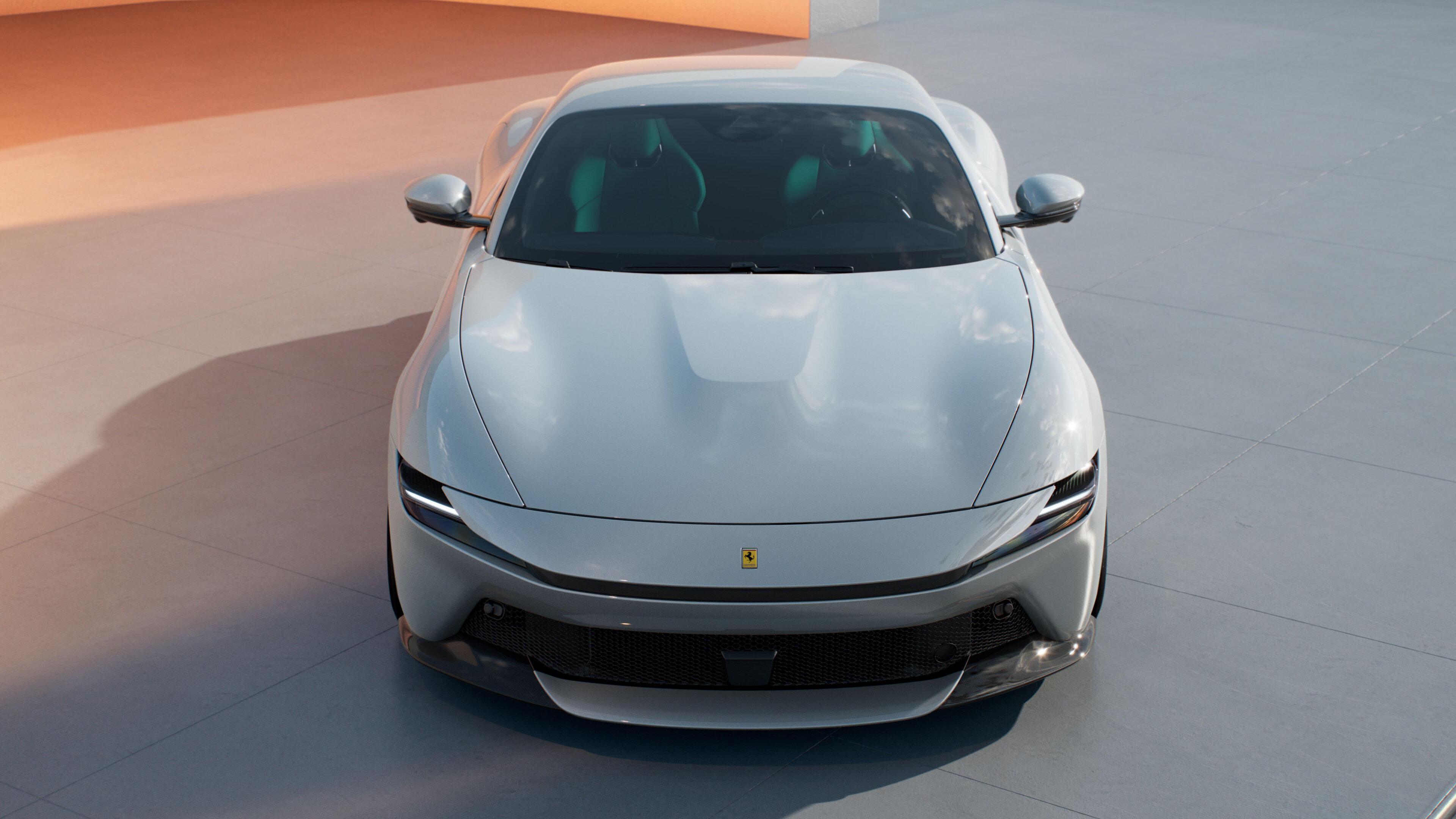 Ferrari Amalfi white 2025
