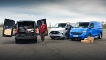 Vauxhall Vivaro, Ford Transit, Volkswagen Transporter