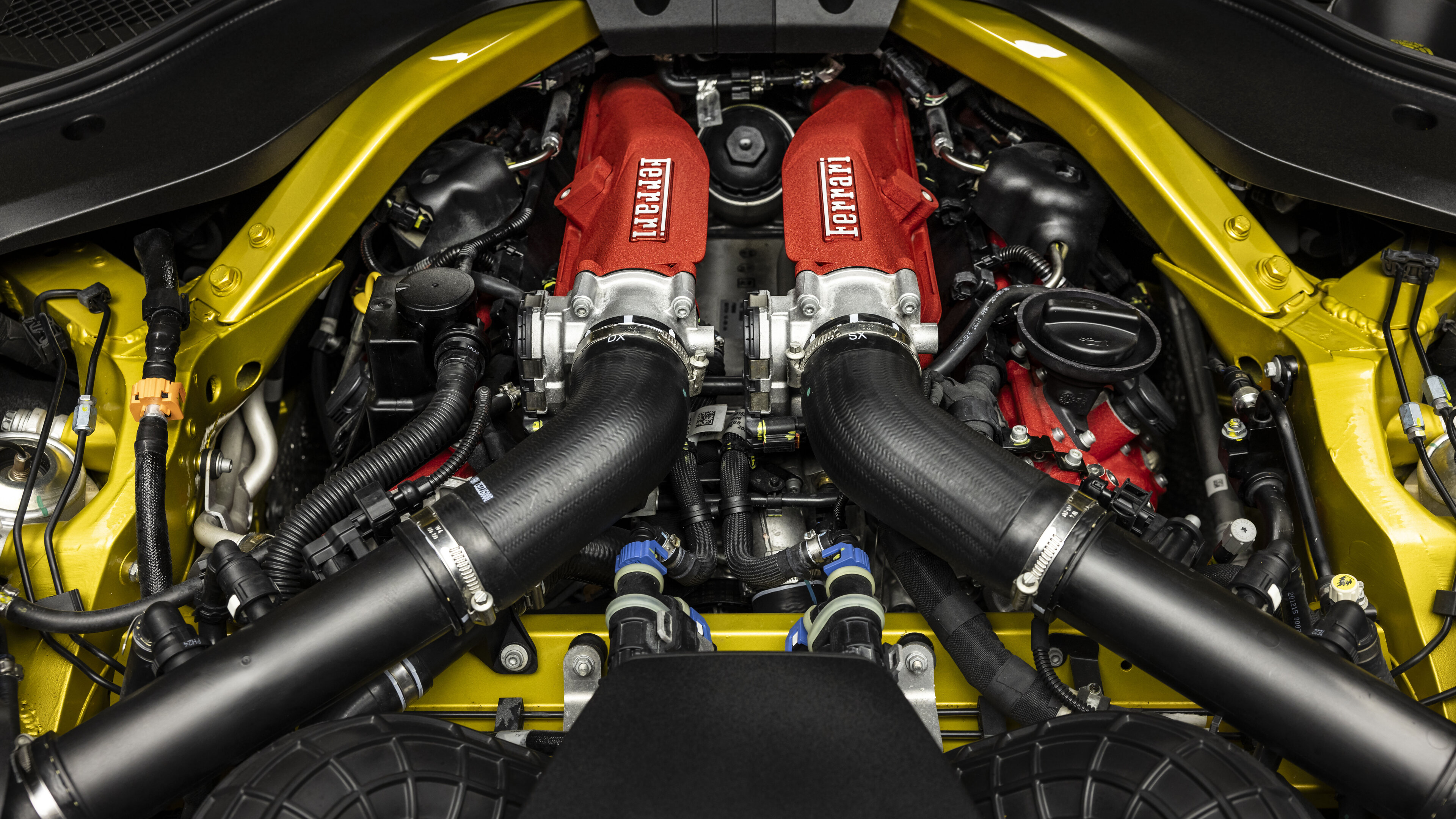 Ferrari Amalfi yellow 2025