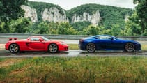 Porsche Carrera GT, Lexus LFA