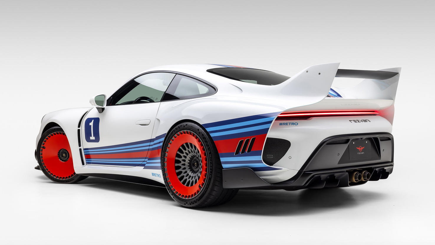 Rezvani Retro RR1 Top Gear studio shoot