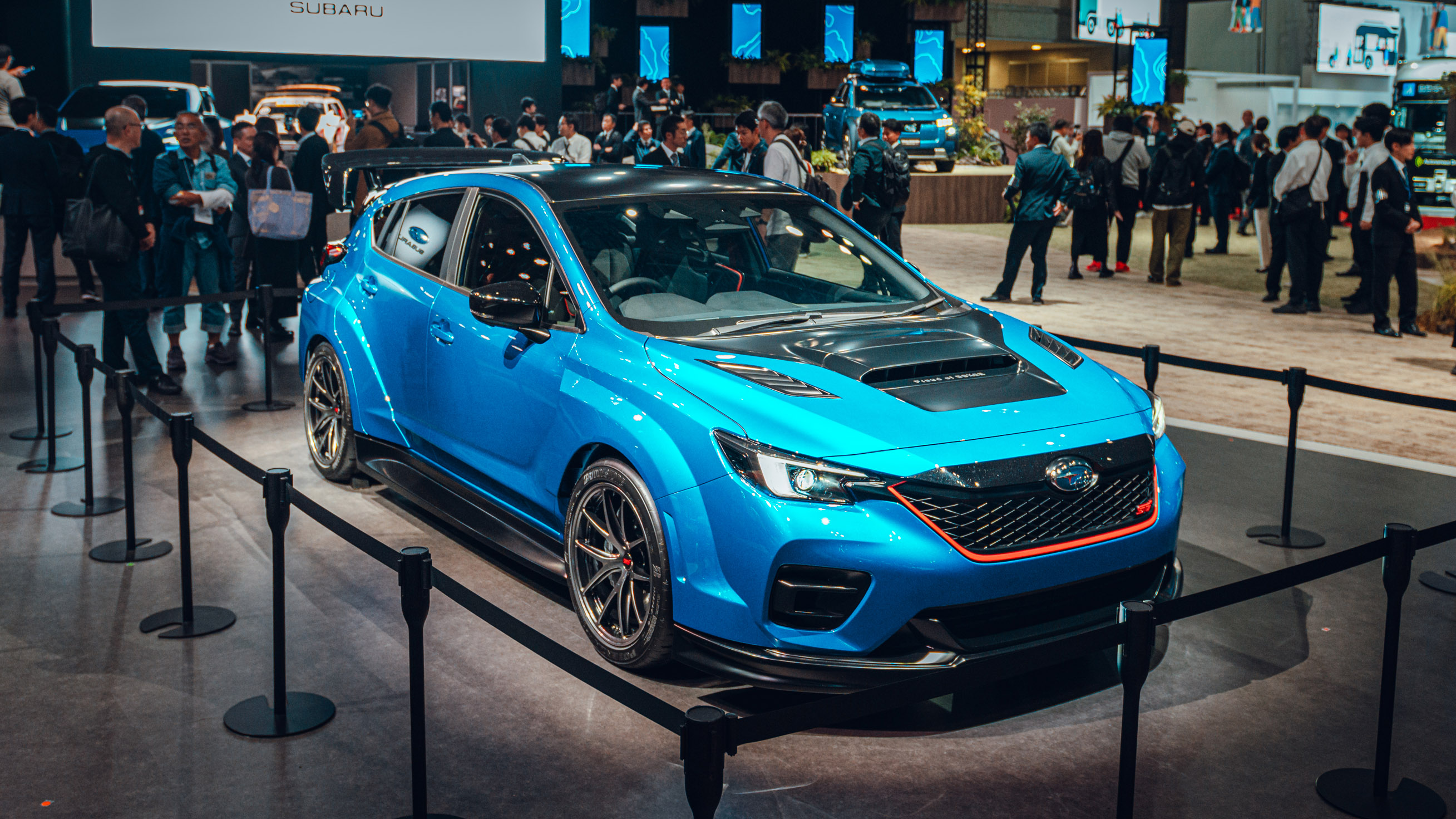 Subaru Performance-B STI concept Top Gear Toby Thyer