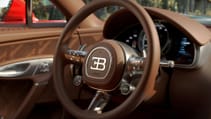 Bugatti Veyron steering wheel