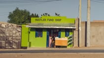 Shop on the side of the street in Kenya 