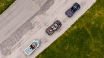 Pagani Utopia Roadster, Pagani Huayra Roadster, Pagani Zonda F Roadster