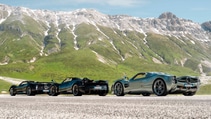 Pagani Utopia Roadster, Pagani Huayra Roadster, Pagani Zonda F Roadster
