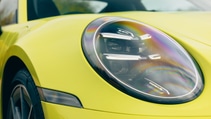 Porsche 911 Carrera T headlight