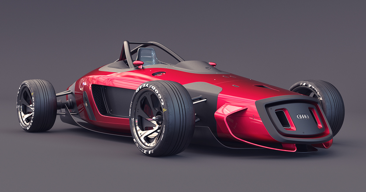 This futuristic interpretation of a 1930s racer is entirely lovely | Top  Gear