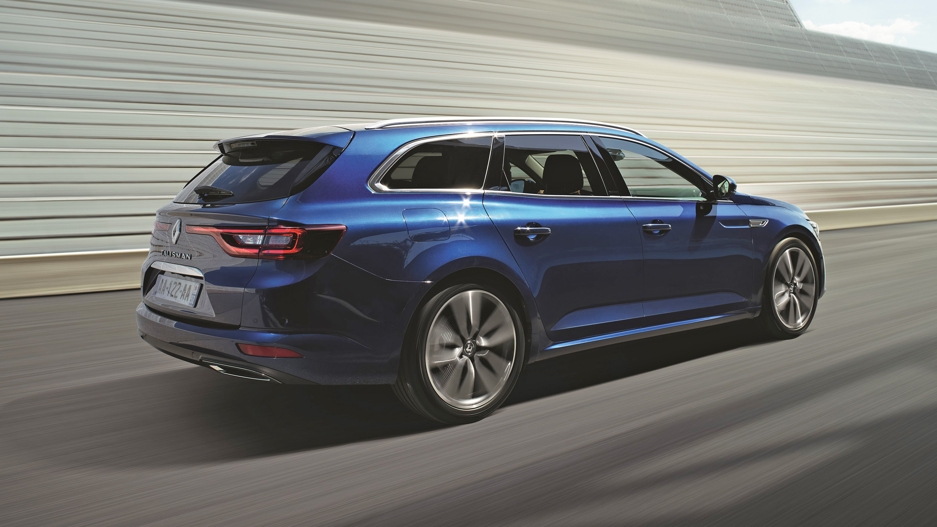 This is the Renault Talisman Estate. And we're not getting it in