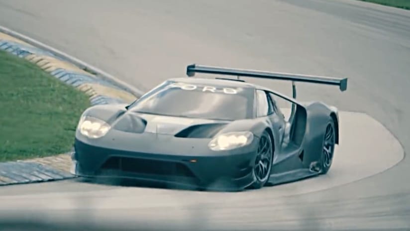 Video: listen to Ford's prototype GT racer testing on track | Top Gear