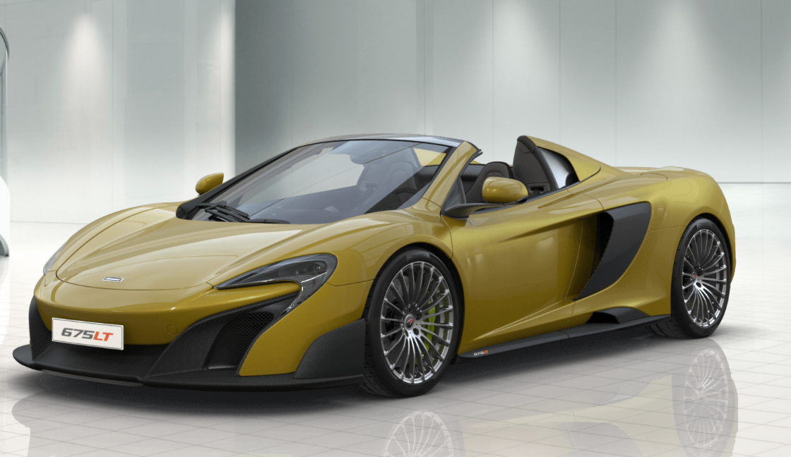 You can now build your very own McLaren 675LT Spider* Top Gear