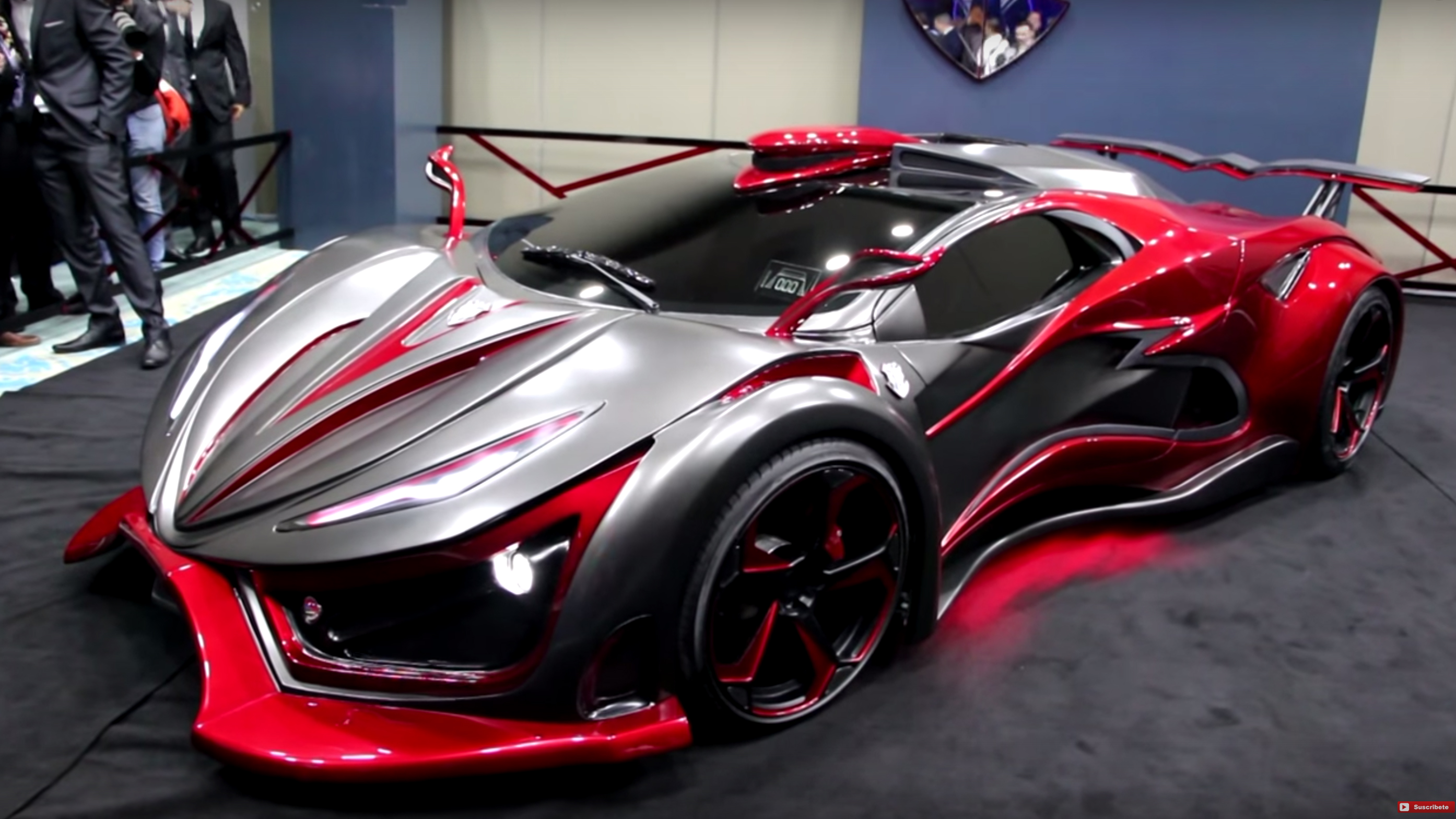 Mexico's 1400bhp 'Inferno' supercar is made of stretchable metal | Top Gear