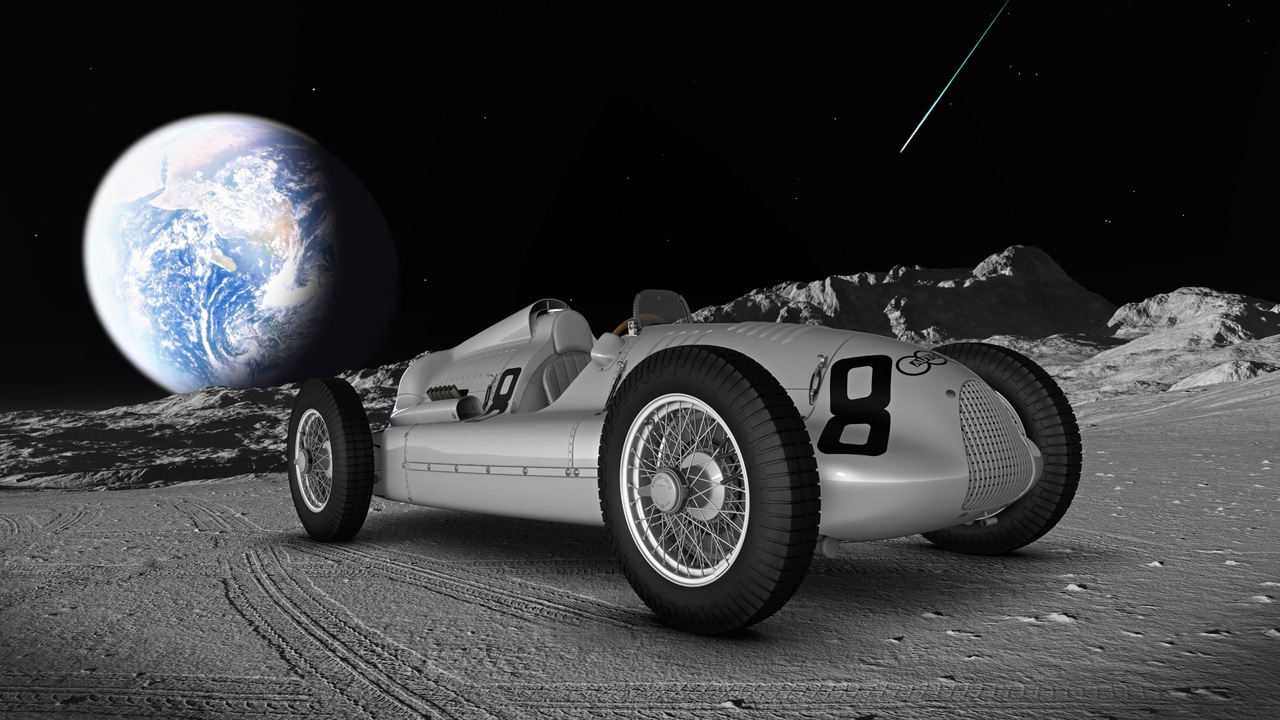 Audi Spacemaster Buy a new Audi… IN SPACE* | Top Gear