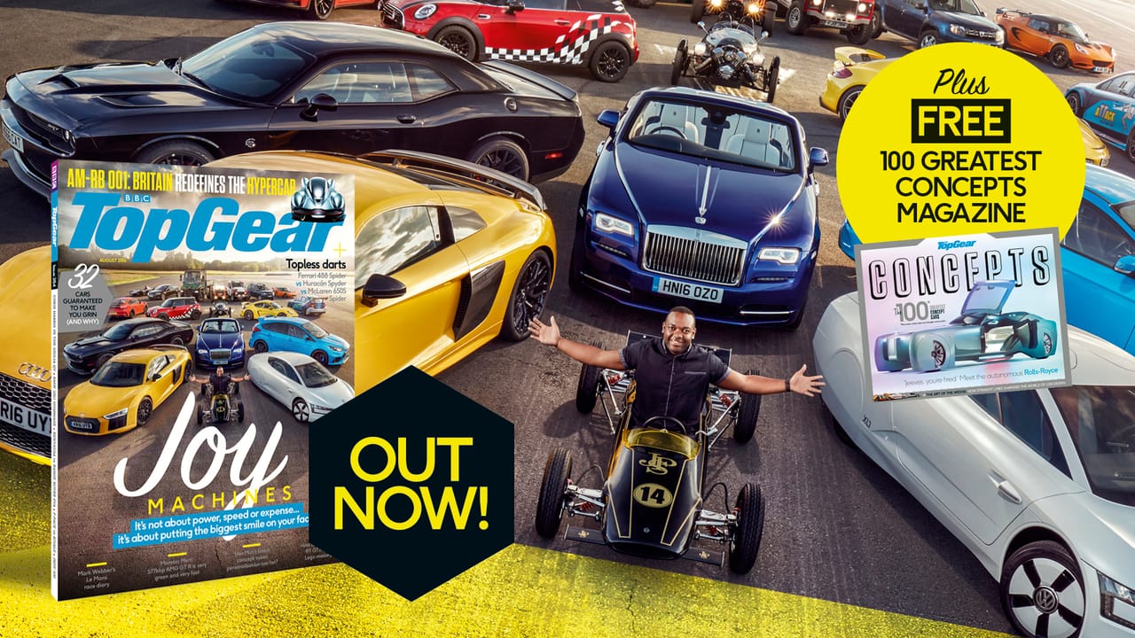 New Top Gear magazine out now: Joy Machines and 100 Greatest Concepts ...