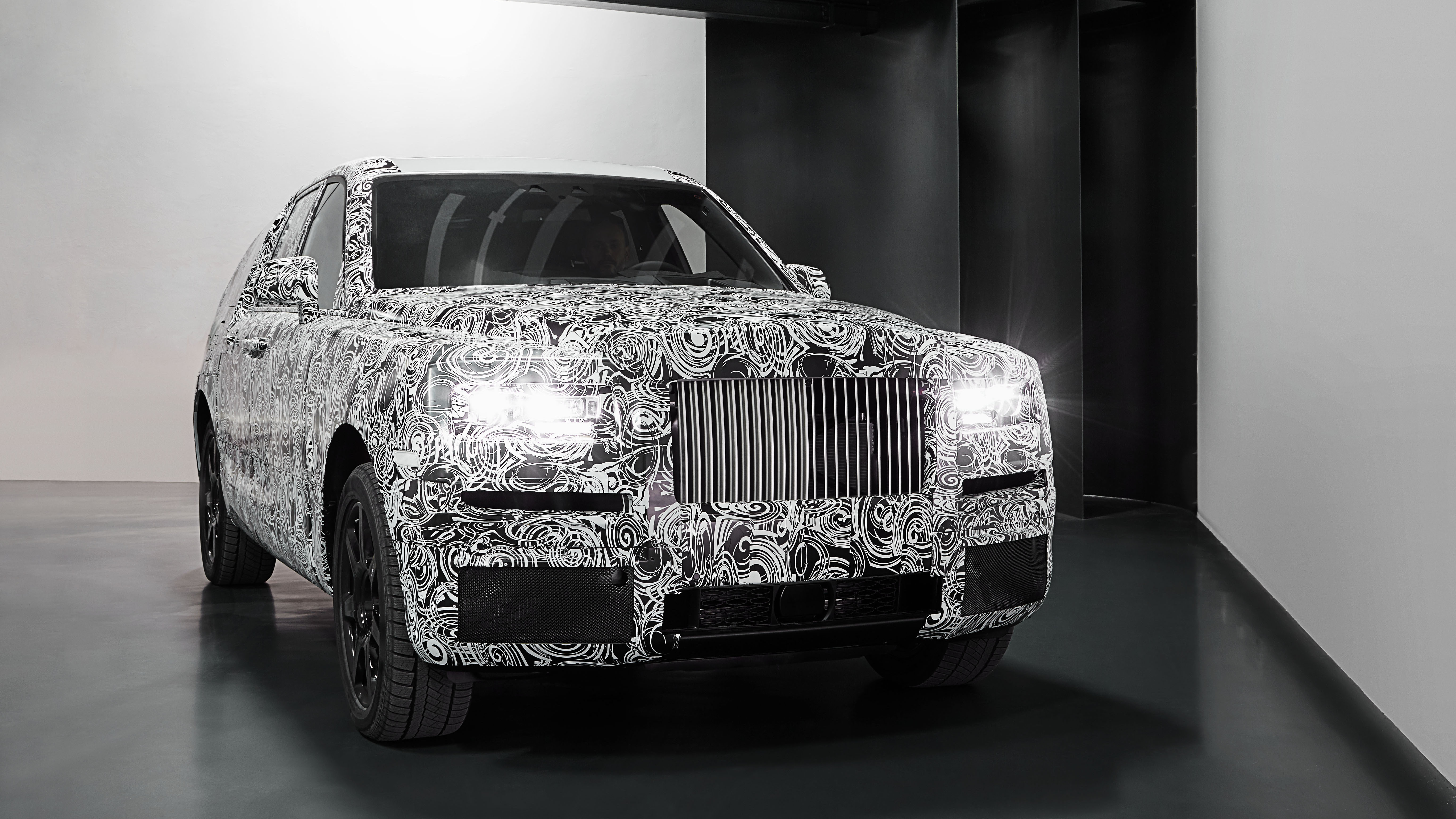 This is the Rolls-Royce SUV. Kind of