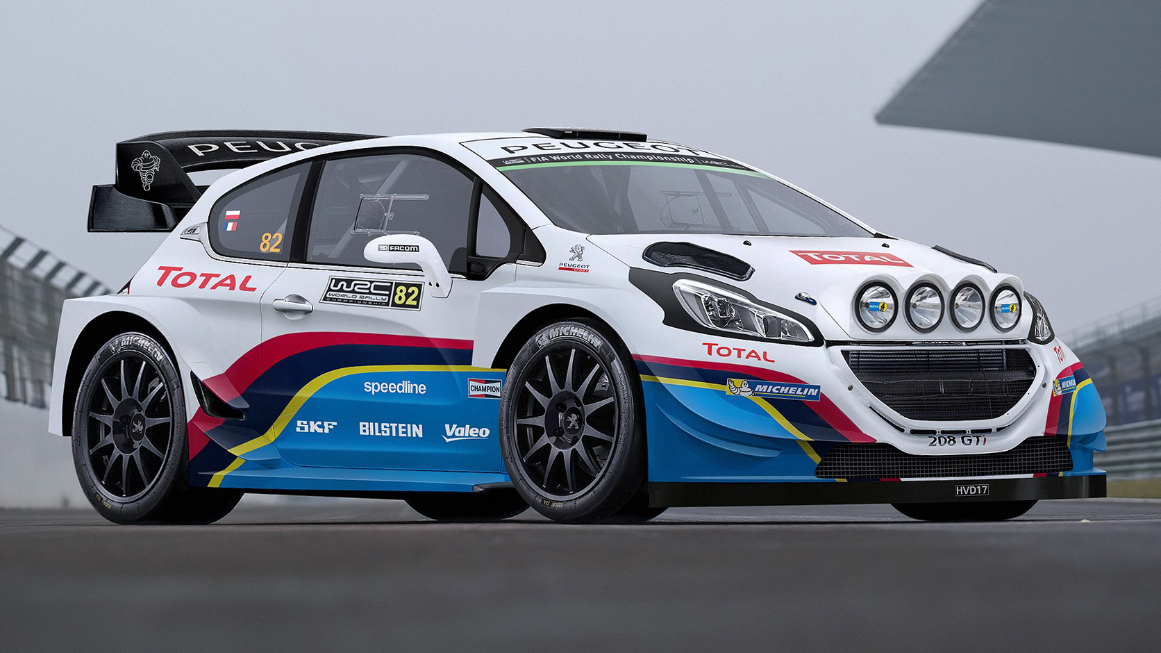 This is what a 2017 Peugeot WRC car looks like Top Gear