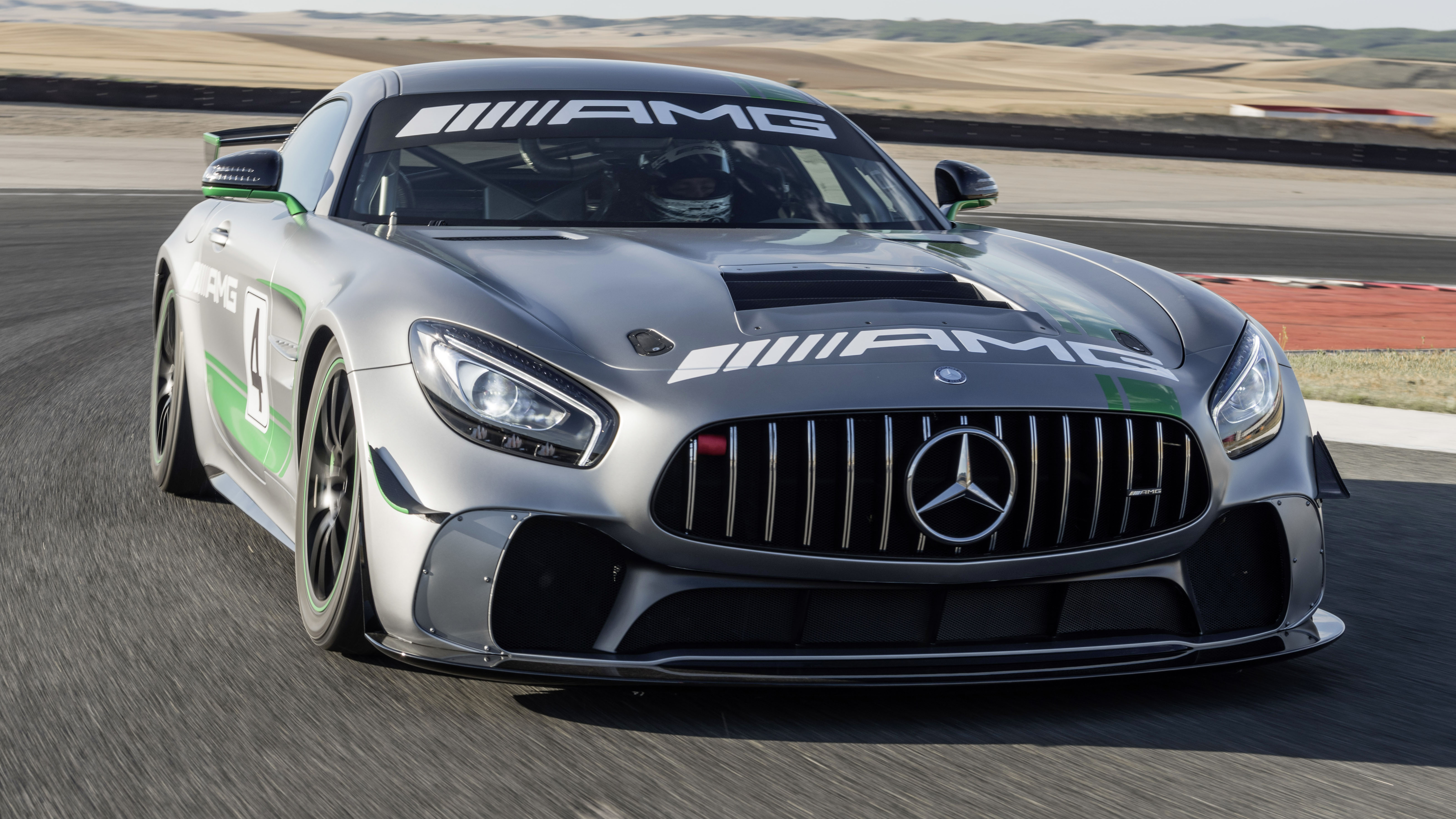 Mercedes-AMG GT4 front quarter