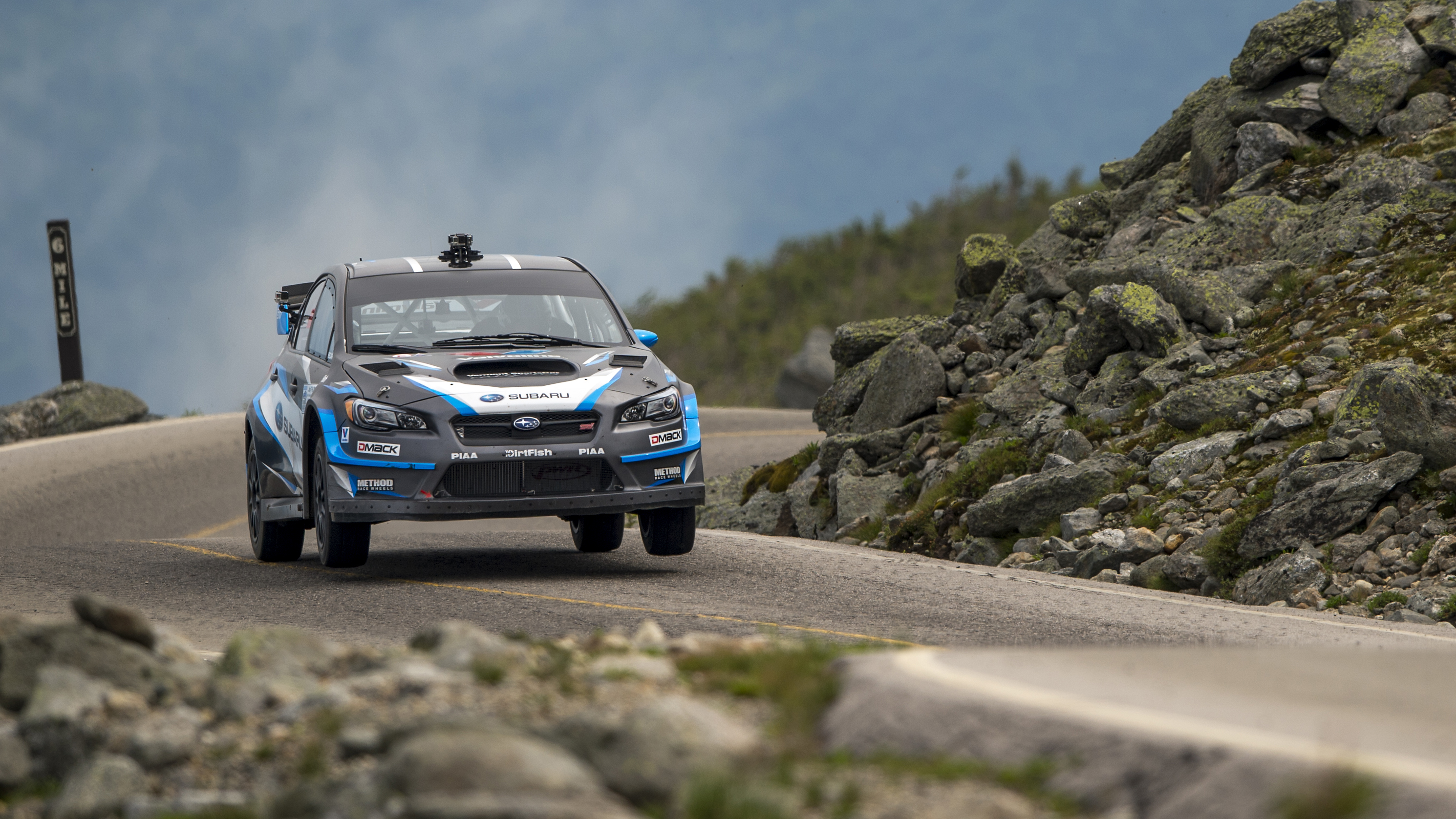Watch A 600bhp Subaru Wrx Sti Storm Up A Mountain Top Gear