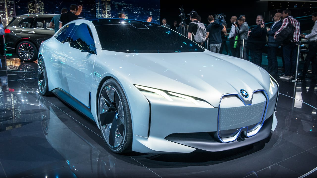 The BMW i Vision Dynamics concept is 2021's i5 | Top Gear