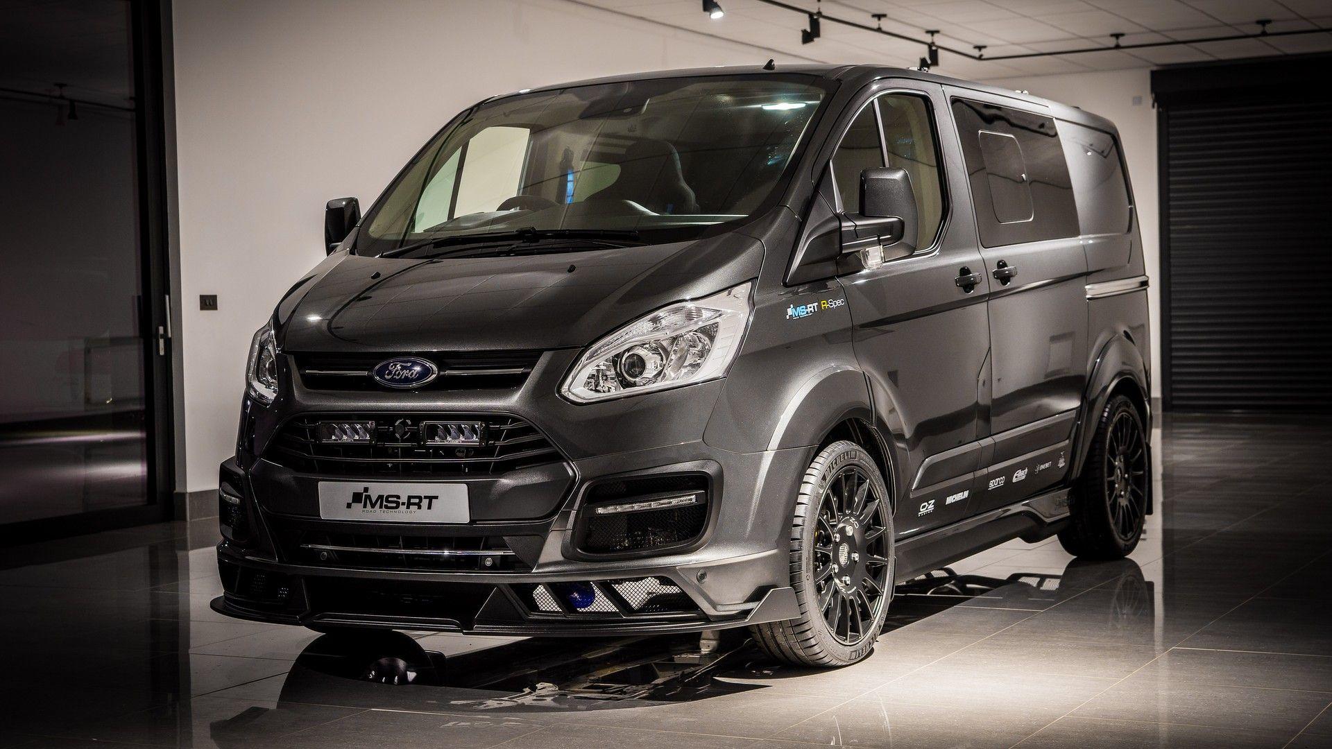 Ford Transit Custom Sported Up With Carbon Bits