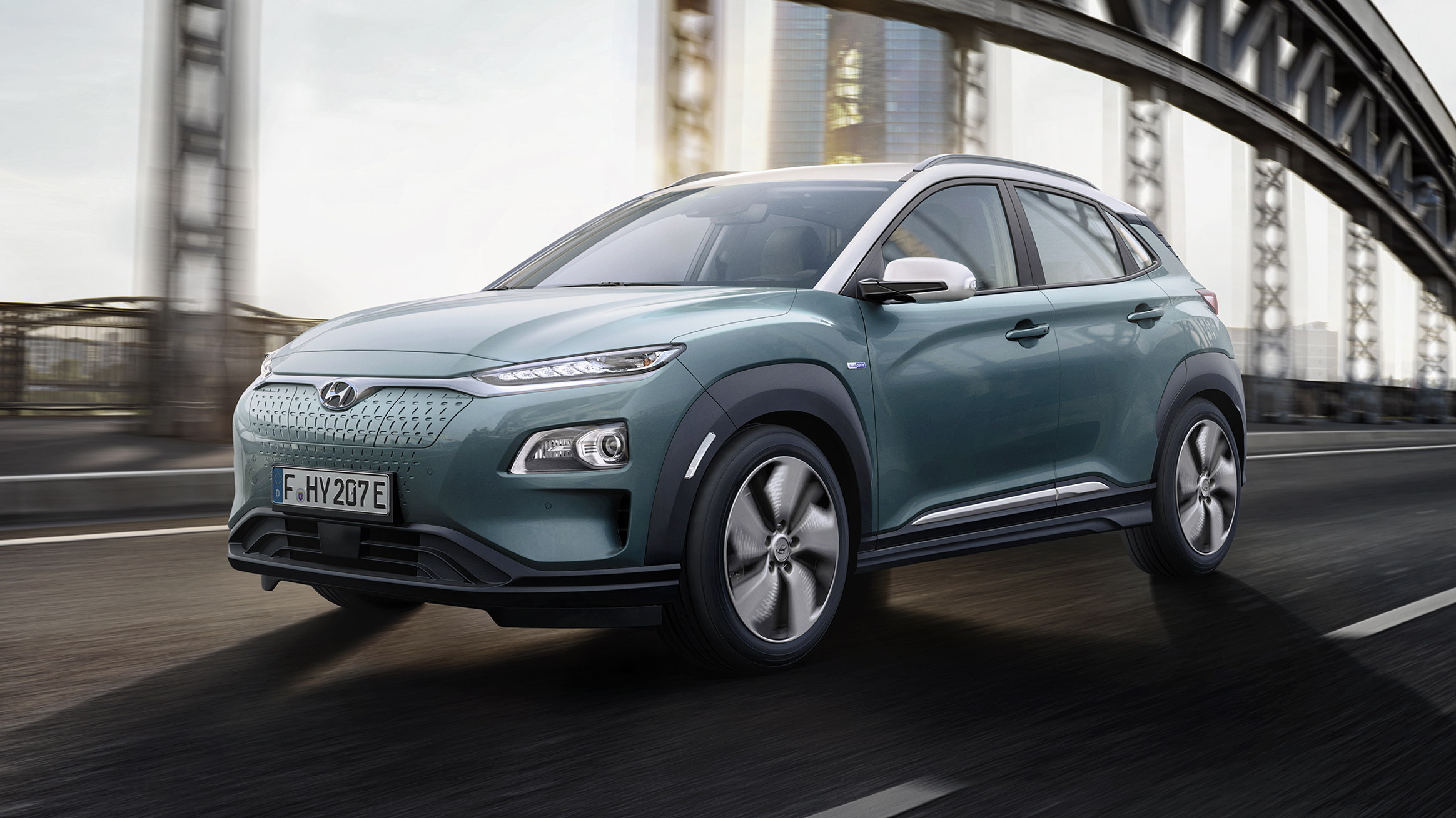 The Hyundai Kona Electric is a little plug-in SUV