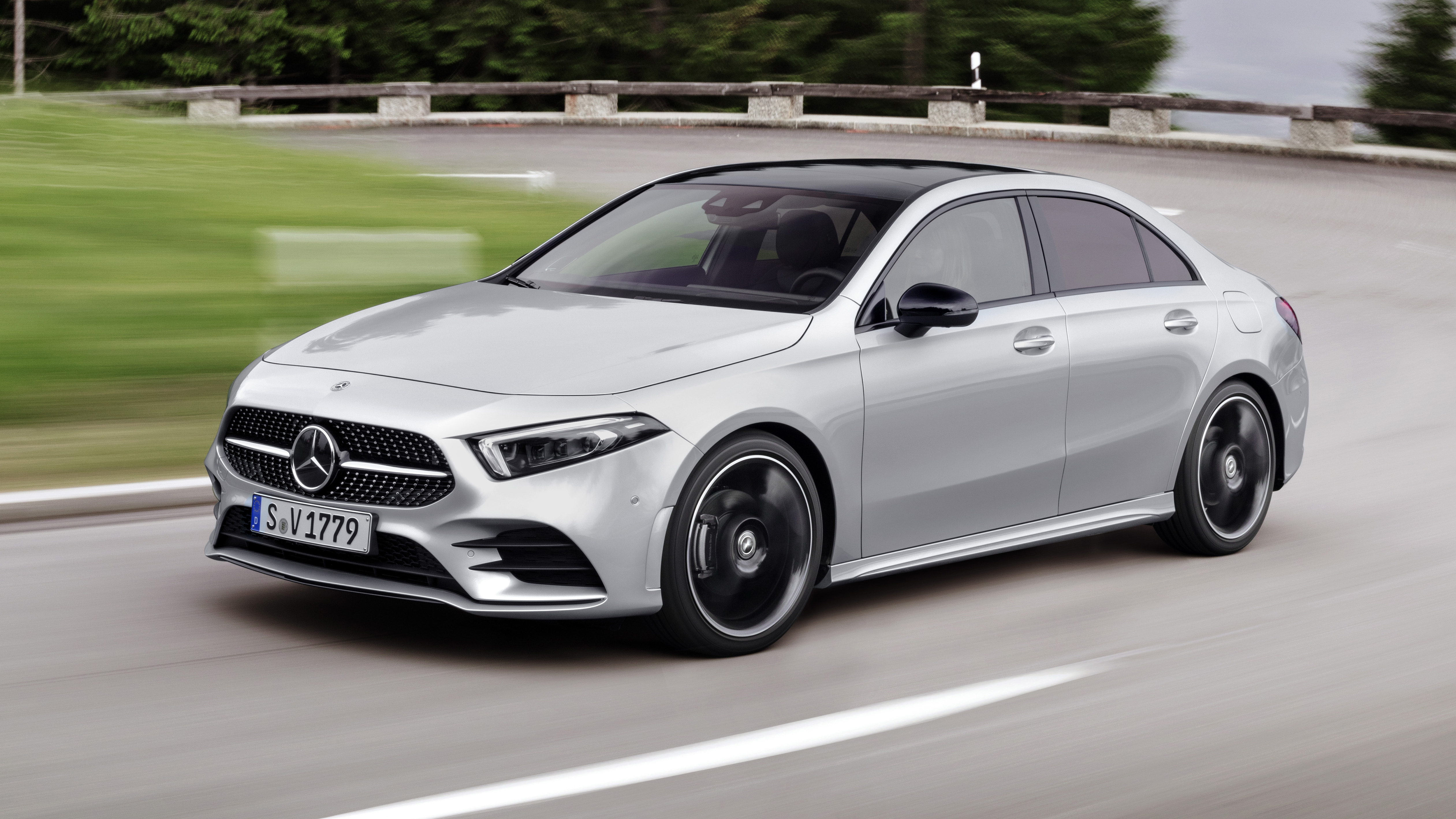 This is the new Mercedes A-Class Saloon