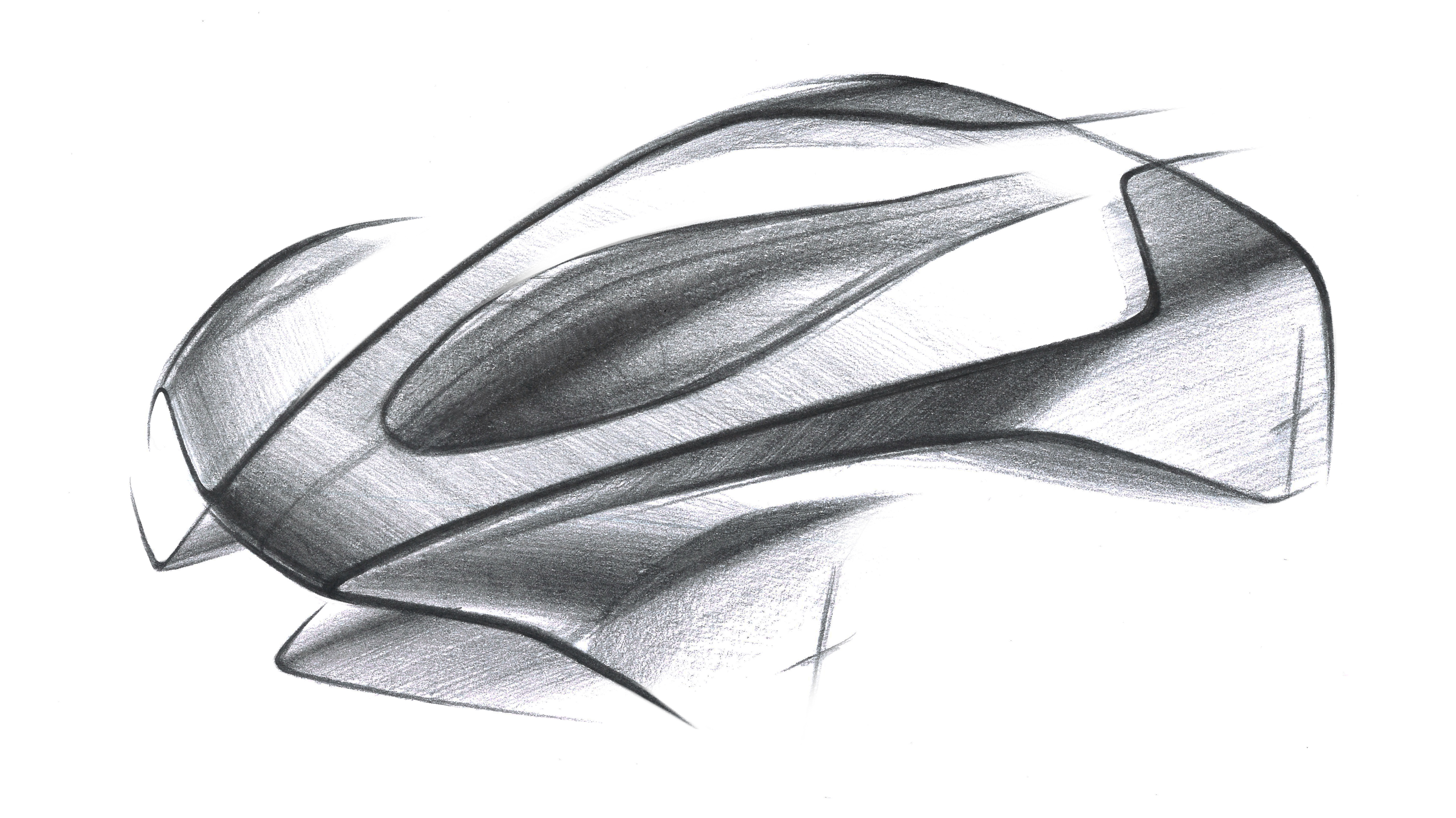 V8 Engine Pencil Artistic Drawings