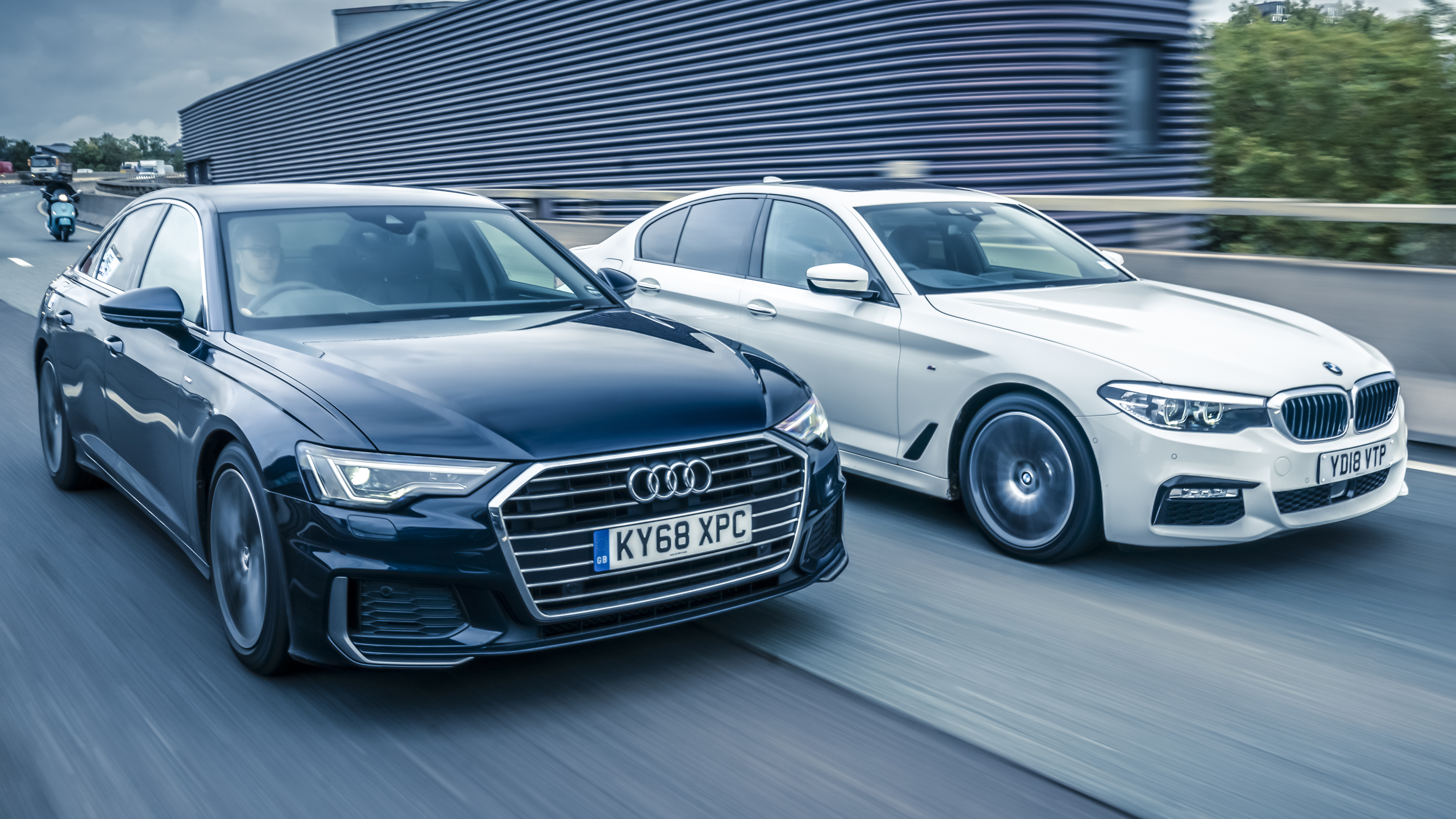 Twin test: Audi A6 vs BMW 5 Series Top Gear