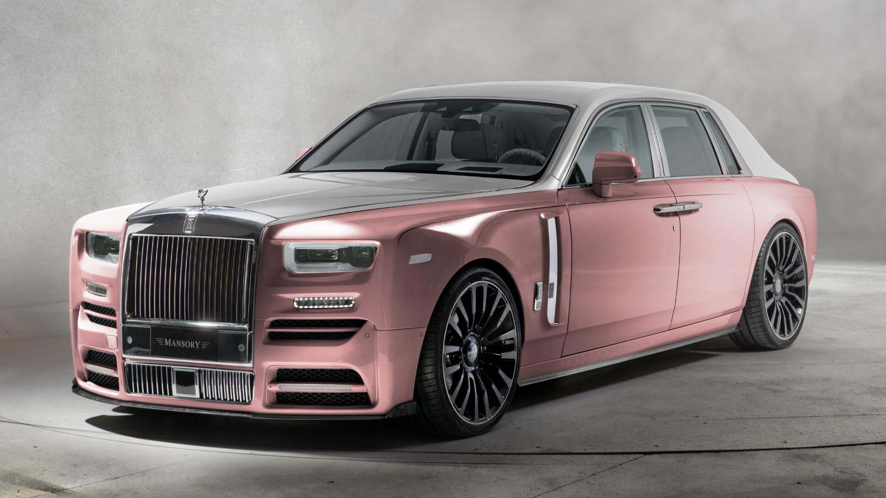 Rolls-Royce made a pink Ghost