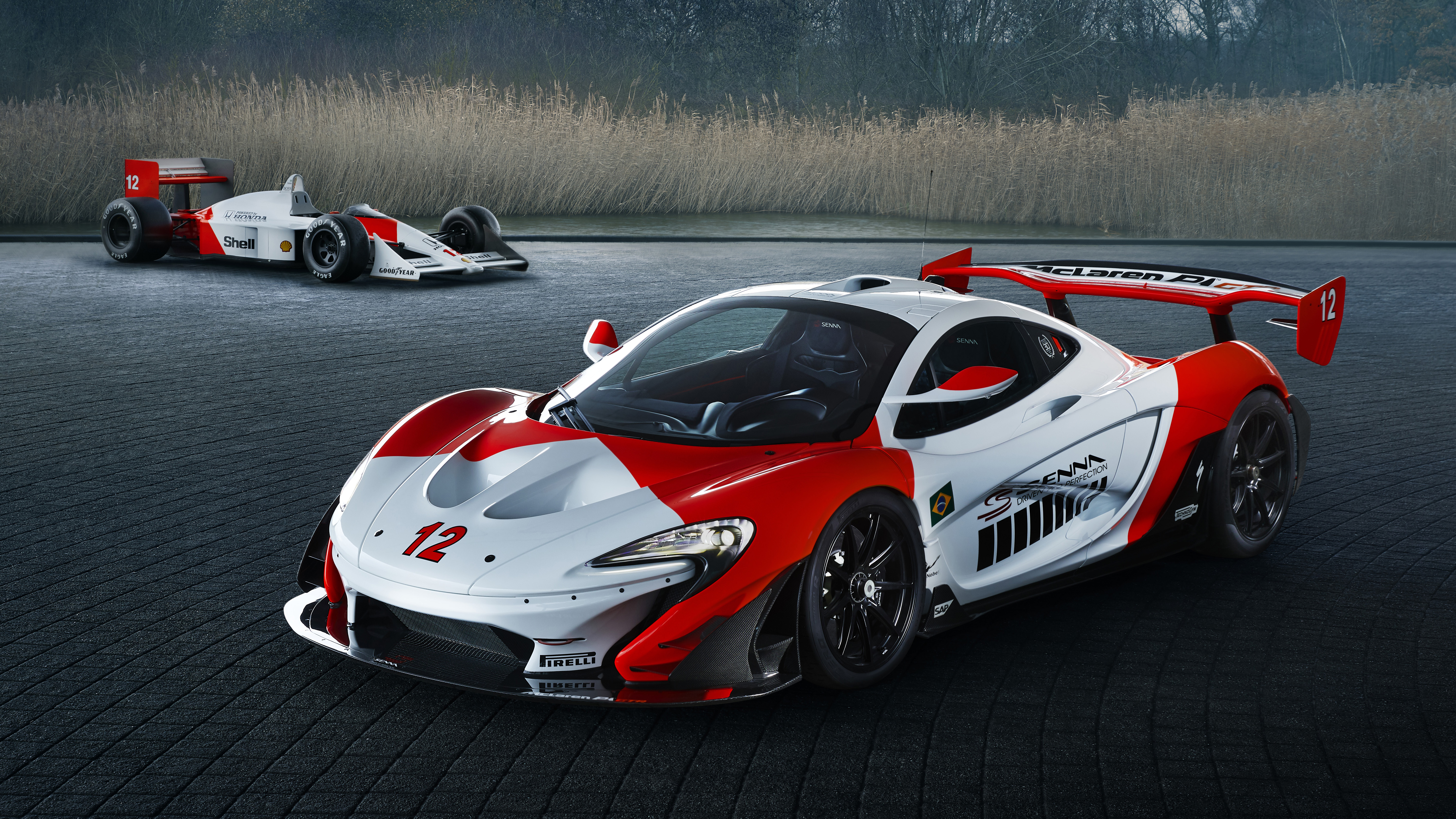 This McLaren P1 GTR celebrates Sennas first F1 championship Top Gear