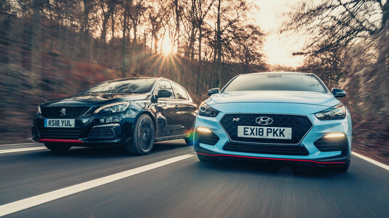 Hyundai i30N vs Peugeot 308 GTI | Top Gear