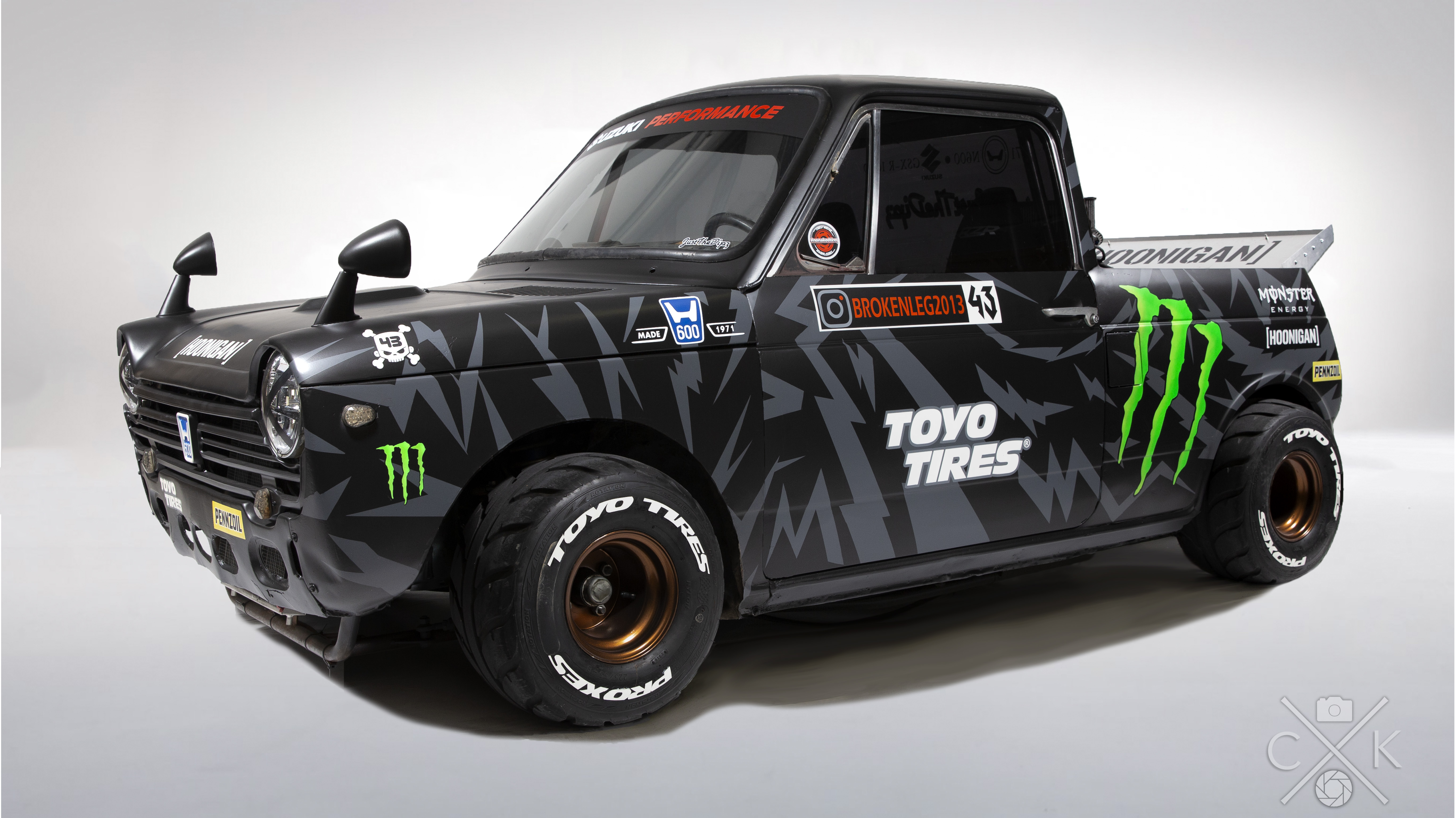 【最終値下げ】HPI64 Hoonitruck フーニトラック Hoonigan 1/64 Ford F150 Hoonigan truck by HPI64 , resin car model review