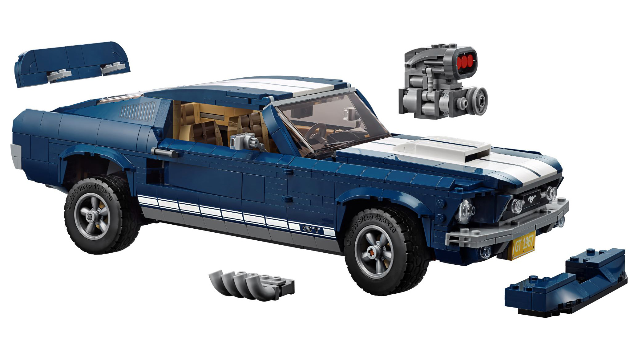 Lego's new Ford a supercharger and nitrous Gear