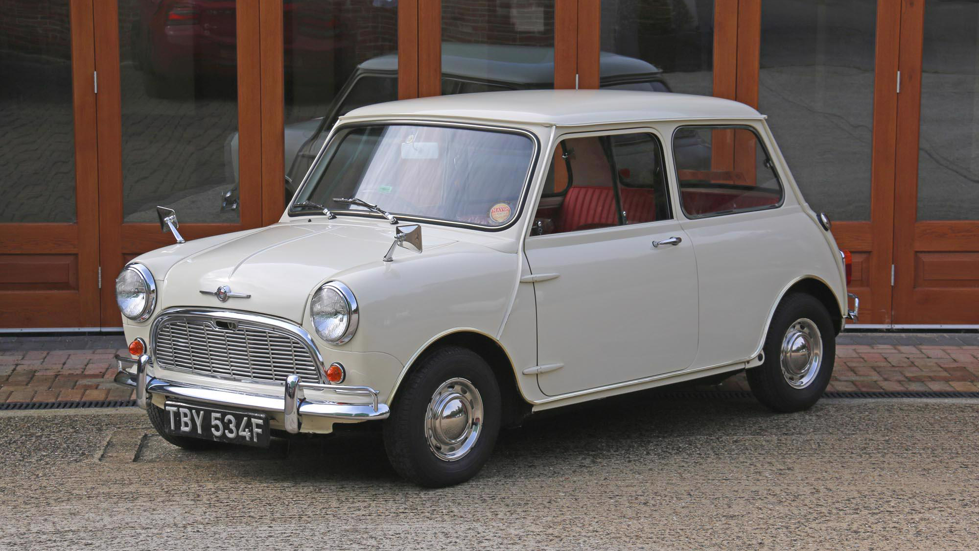 Classic Austin Mini Car Cover Classic In Grey 1959