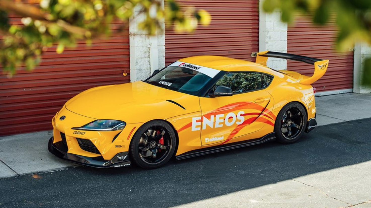This Toyota Supra has the massive wing you ve always wanted Top Gear
