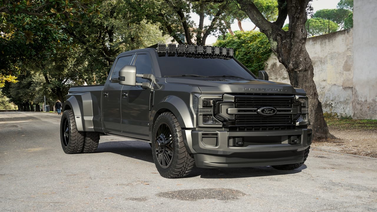 Ford is bringing this mega F450 Super Duty pickup to SEMA Top Gear