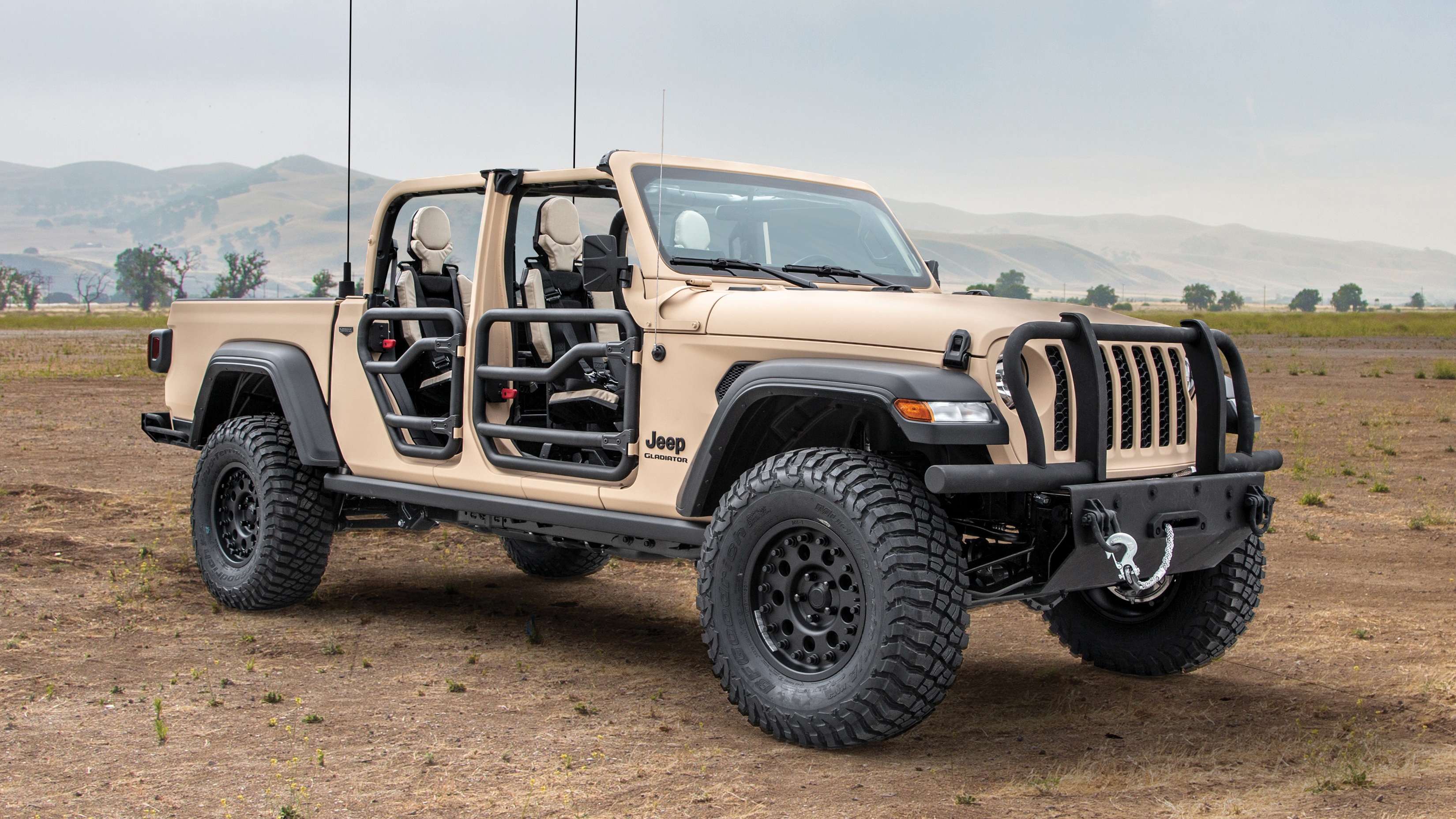 This is Jeep's new military-spec Gladiator | Top Gear This is Jeep's new military-spec Gladiator | Top Gear
