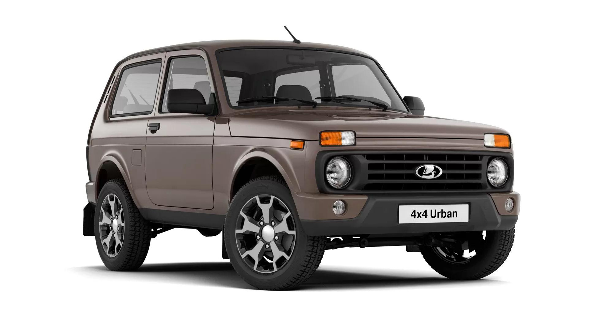 The Lada Niva now has TWO cupholders