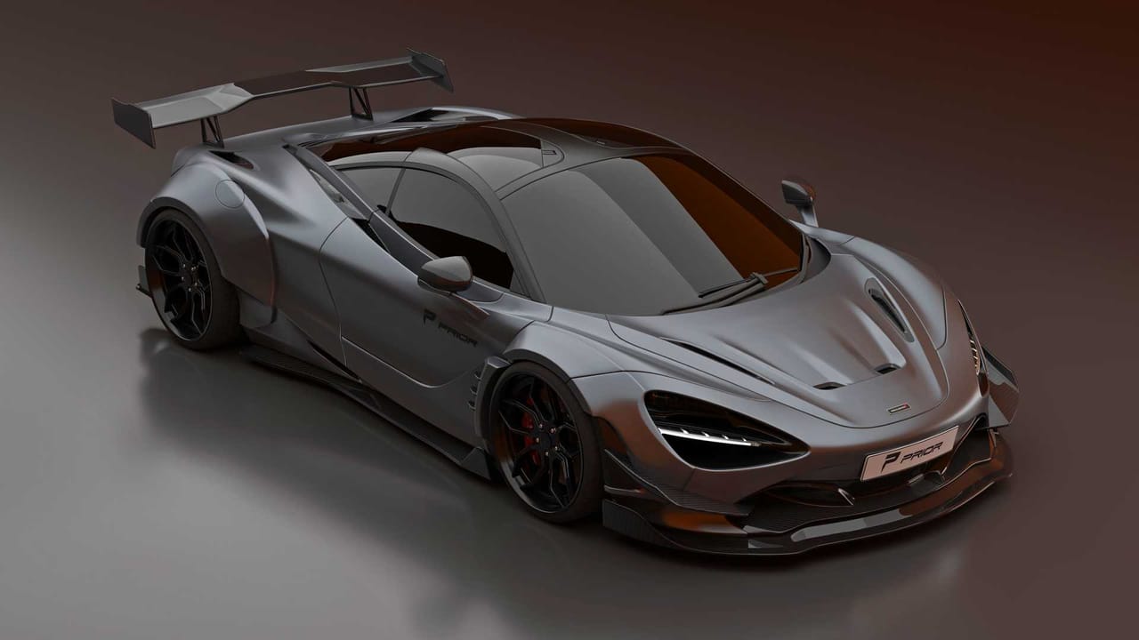 Pretend You Re Faster Than A 765lt With This Widebody 720s Top Gear