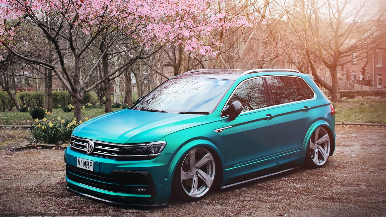 Фольксваген тигуан тюнинг фото Is this slammed VW Tiguan the future of tuning? Top Gear
